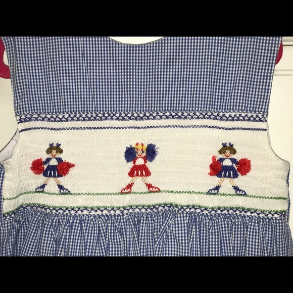 Orient Expressed smocked cheerleader dress - Picture 2 of 3